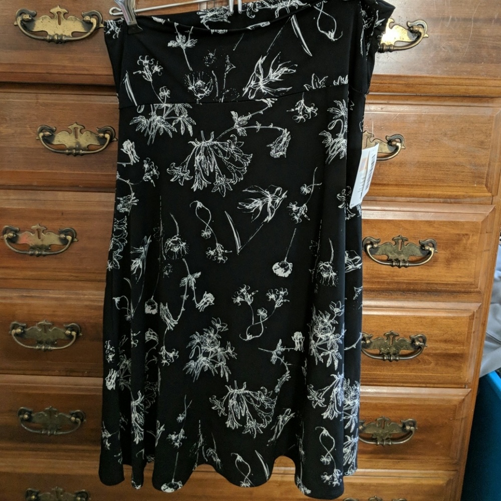 Fold over skirt